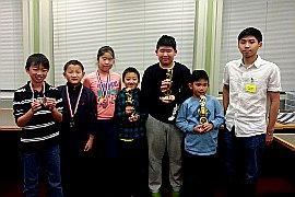 2014 Richmond Library Junior Chess Tournament Richmond Library Tournament Winners